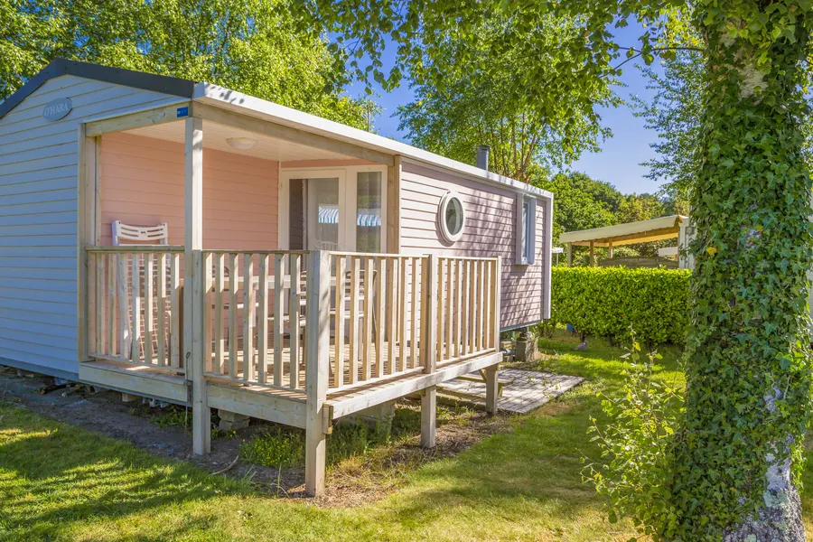 camping finistere sud mobil home rose promotion